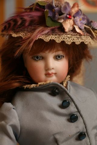 Antique Fg French Fashion Doll 12 In Antique French Poupee 13.  5 In,  Antique Doll