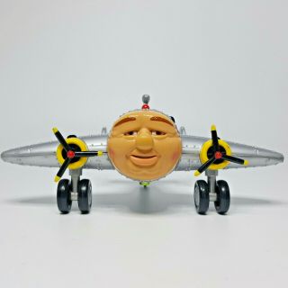 2002 Toy Island Pbs Jay Jay The Jet Plane Big Jake Plastic Airplane Toy