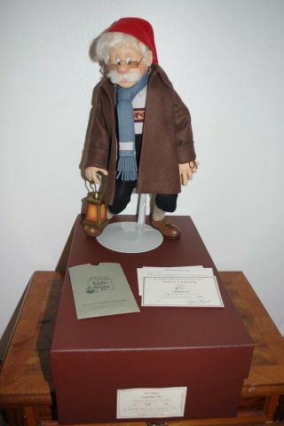 R.  John Wright Doll Geppetto Searches For Pinocchio