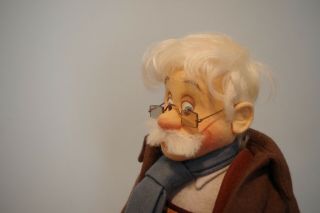R.  John Wright Doll Geppetto Searches for Pinocchio 5