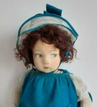1920s Antique Very Cute Lenci Doll 22 Inch 109 Series