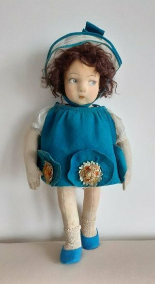 1920s Antique Very Cute Lenci Doll 22 inch 109 series 4