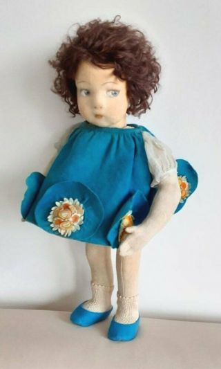 1920s Antique Very Cute Lenci Doll 22 inch 109 series 6