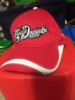 Charlie Daniels Band Red And White Hat Est.  1958 Mount Juliet,  Tennessee Country
