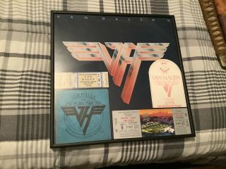 Van Halen Backstage Pass & Ticket Stub (8 Pages Of Photo Copies) 3