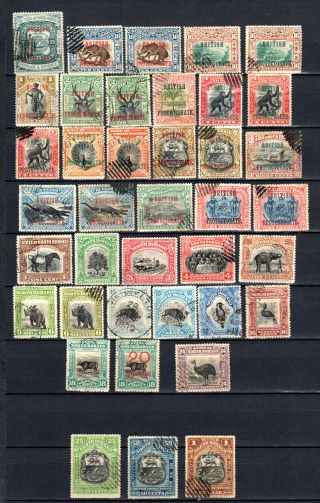 Malaya Straits Settlements 1901 - 1911 North Borneo Selection Of Stamps