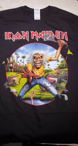 Iron Maiden Florida 2019 Legacy Of The Beast Tour Event Shirt (medium)