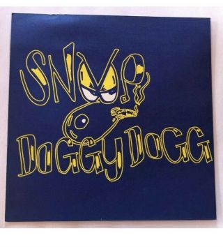 Snoop Doggy Dogg Doggystyle 1993 Promo Album Flat Poster 12 