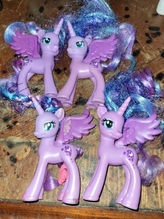 My Little Pony G4 Princess Luna Tinsel Hair Glitter Wings & Horn Fim Brushable