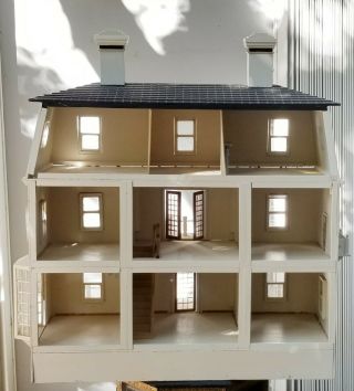 Vintage Solid Wood Double Sided Doll House 24 " X37 " X40 " H