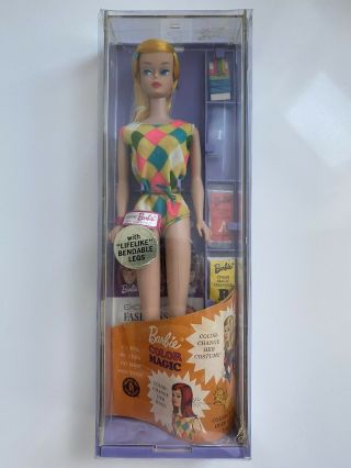 Vintage Colour Magic Barbie 1st Issue 1966 Har Plastic Box Rare Nrfb
