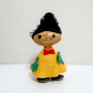 Atelier Fauni Doll: Little My.  Handmade In Finland.  Moomin.  1950s Or 1960s
