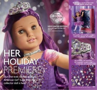 Limited Edition: American Girl Sugar Plum Fairy Doll With Swarovski Crystals
