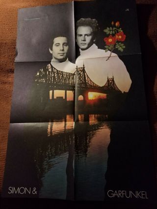 Simon And Garfunkel 60s Album Poster