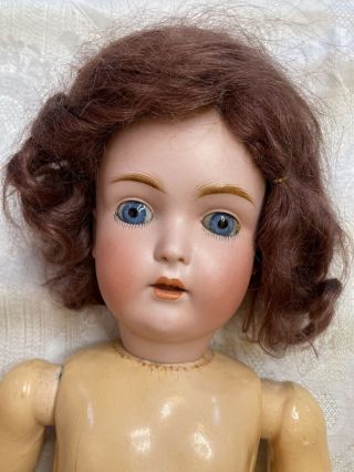 Antique Kestner 171 German Bisque Doll 19 In Stamped Body Antique Doll Sleep Eye