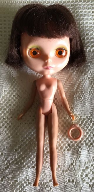 Vintage 1972 Kenner Blythe Doll With Eyes & NO Cracks On Her Body 6