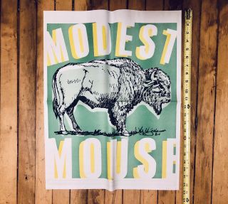 Modest Mouse Promo Poster Bitter Buffalo 90s Lonesome Crowded West Rare