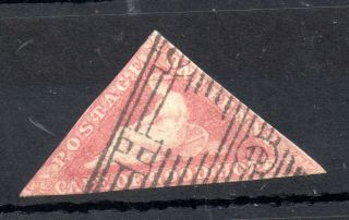 Cape Of Good Hope 1853 - 64 1d Triangle Fine Ws19283