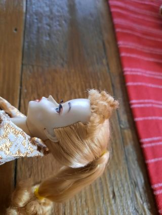 Vintage Barbie Ponytail 3 Blonde Stand & Accessories 4