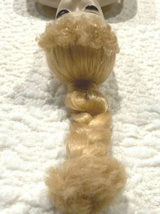 Gorgeous Vintage 3 Blonde Ponytail Barbie Doll Factory Braid & Nipples 5