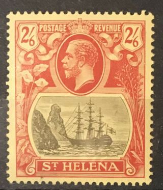St Helena,  1922 2/6,  Sg 94,  Mnh,  Cv £25,