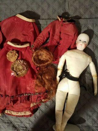 Antique Francois Gaultier French Fashion Doll marked 5 3