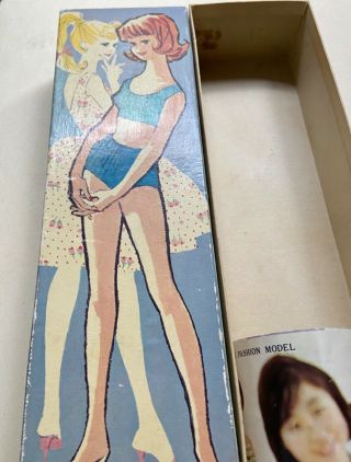 Vintage Barbie Japanese Exclusive Midge Dressed Box 1627 Country Club Dance 4