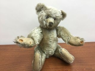 Darling 14 " Early Antique Vintage Fully Jointed Mohair Steiff Teddy Bear Orig.