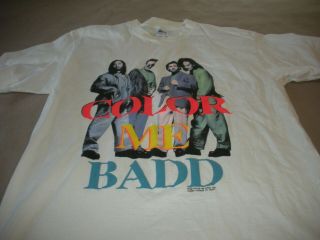 Rare Vintage 1991 Unsold Color Me Badd T - Shirt Extra Large -