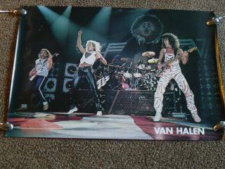 Early Van Halen Poster Eddie Van Halen David Lee Roth