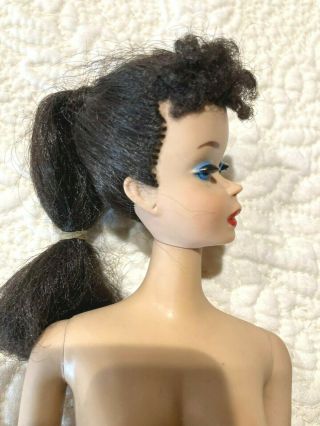 Gorgeous Vintage 3 Ponytail Barbie Near - Perfect Face Paint TM Body 3