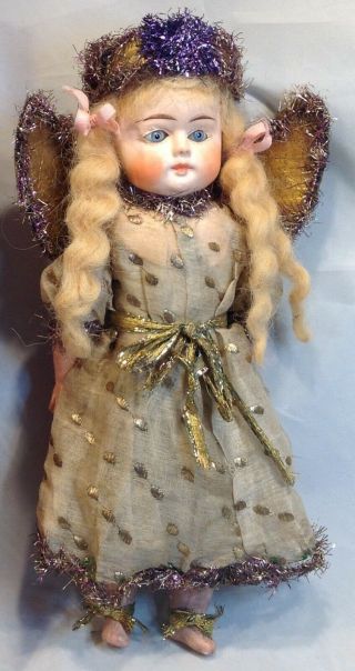 Early 1900s Christmas Fairy Angel Doll