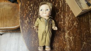 Buddy Lee Composition Doll Jiffy The Steamer