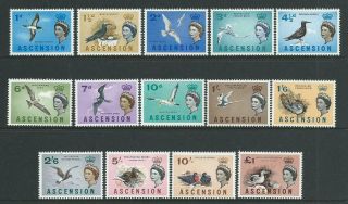 Ascension Island Sg70 - 83 1963 Definitives Unhinged