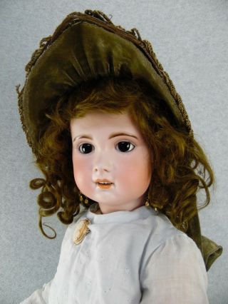 26 " French Early Sfbj Jumeau Antique Bisque Head With Composition Body Doll