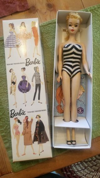 Stunning 3 Barbie,  Blonde Ponytail Marked Tm Japan,  R Box Vintage