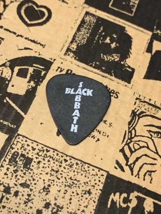 Black Sabbath Toni Iommi Guitar Pick Tour