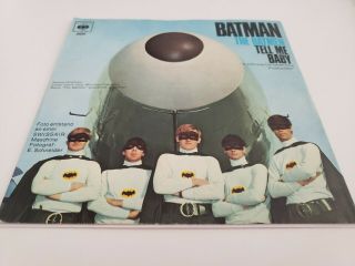 Adam West Era Batman 1966 Rare 45 Lp Vintage 60s