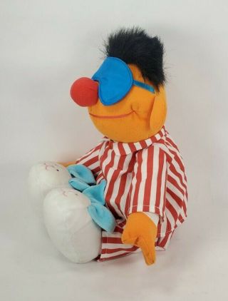 Vintage 1996 Tyco Sesame Street Sleep And Snore Ernie Talking & Singing Doll 3