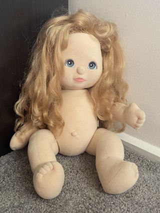 Mattel My Child 1988 Strawberry Blonde Midpart