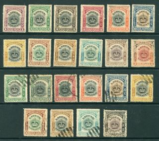 Old Malaya Labuan Selection Of 22 X Stamps M/m Or Ng?,