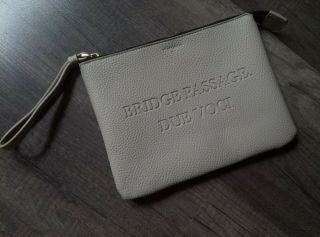 The Gazette Nil Due/nil Un Tokyo - Leather Clutch Bag/beg