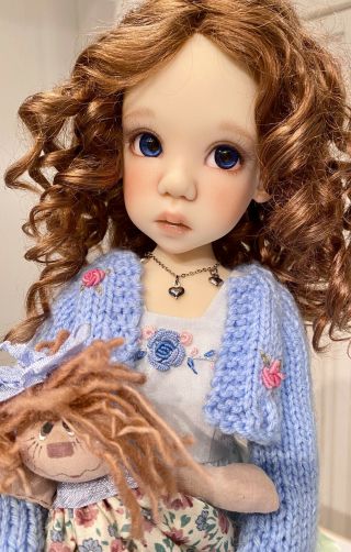 Gorgeous Kaye Wiggs Missy Msd Elf Custom Face Up Elfinhugs Full - Set Artist Doll