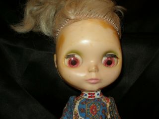Vintage 1972 Kenner Blythe Doll Strange Eyes Change Colors 5
