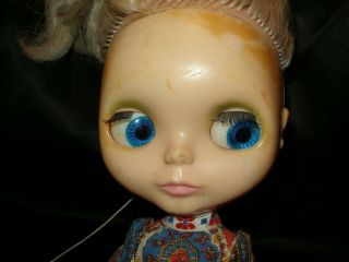 Vintage 1972 Kenner Blythe Doll Strange Eyes Change Colors 6