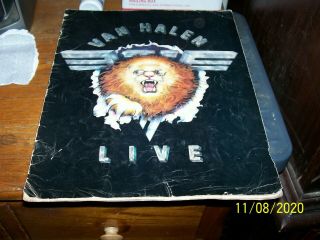 Vintage Van Halen Live Tour Book (roth Era)