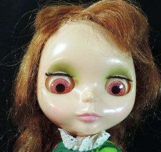 Vtg Kenner 1972 Blythe Doll Red Hair 6 Lines 11 