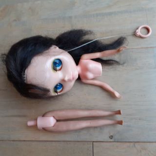 Vintage Kenner Blythe Doll Brunette,  1972 (7 Line Version) 5