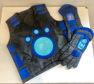 Wild Kratts Creature Power Suit Martin Vest Gloves One Size (about 4 - 6x) Blue