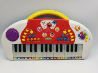 Sesame Street Electronic Keyboard Learnt To Play With Teaching Keys
